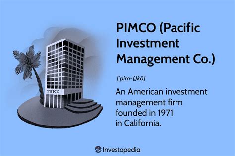 PIMCO (Pacific Investment Management Co) Overview and Types .